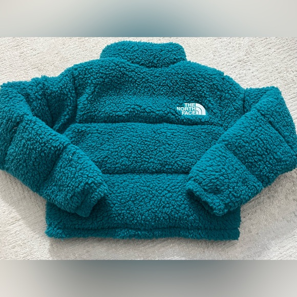 NWT North Face Nuptse Down Filled Cropped Coat - Picture 9 of 10